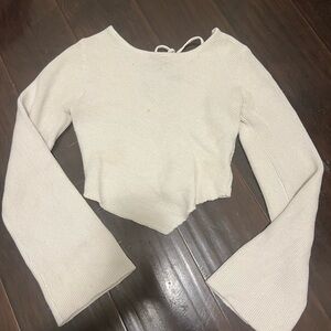Chic Cream Knit Sweater